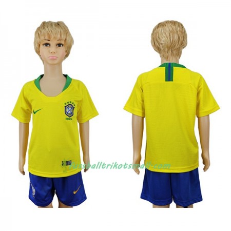 Fußballtrikots Brasilien Kinder WM 2018 Heimtrikotsatz kaufen